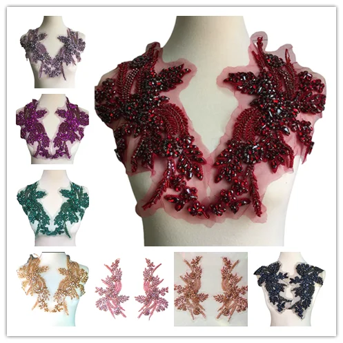 Multi-color Hand-sewn Glass Drill Mirror Flowers Sparkling Rhinestone Flower Waistbands Shoulders Wedding Dress DIY Patch RS4075
Multi-color Hand-sewn Glass Drill Mirror Flowers Sparkling Rhinestone Flower Waistbands Shoulders Wedding Dress DIY Patch RS4075