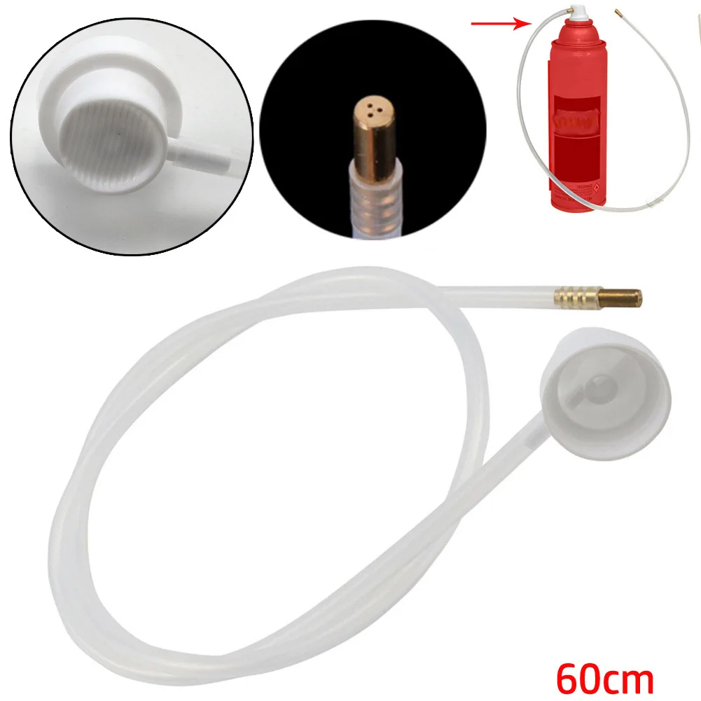 1pc Fluid Film Nozzle Extension Hose 4.5mm 60cm For Aerosol Cans Spray Automobile A/C Cleaning Tool
1pc Fluid Film Nozzle Extension Hose 4.5mm 60cm For Aerosol Cans Spray Automobile A/C Cleaning Tool