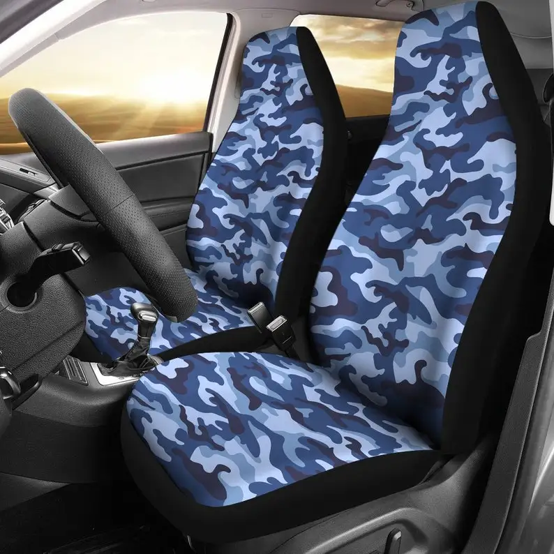 Blue Camouflage Car Seat Covers Pair, 2 Front Car Seat Covers, Seat Cover for Car, Car Seat Protector, Car Accessory
Blue Camouflage Car Seat Covers Pair, 2 Front Car Seat Covers, Seat Cover for Car, Car Seat Protector, Car Accessory