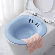 Toilet Seat Bidet Sitz Bath Tub Postpartum Care Disabled Basin Perineal Soaking No Squatting