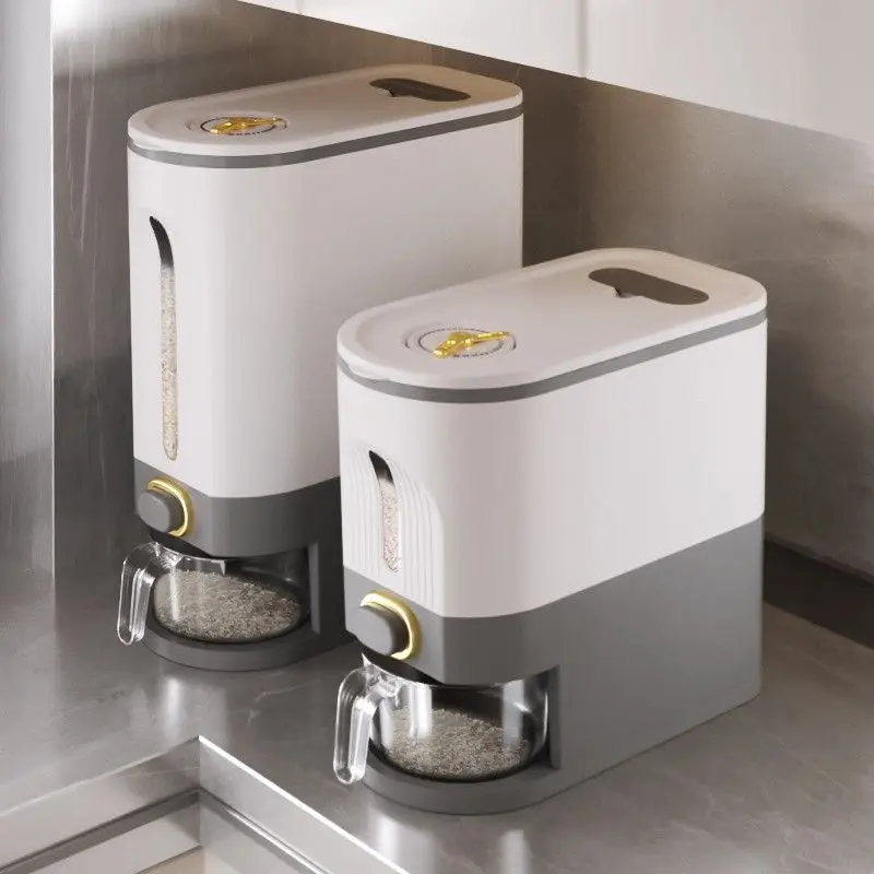Automatic Output Rice Bucket, Household Kitchen Insect-proof Moisture-proof Sealed Grain Miscellaneous Food Storage Box
Automatic Output Rice Bucket, Household Kitchen Insect-proof Moisture-proof Sealed Grain Miscellaneous Food Storage Box