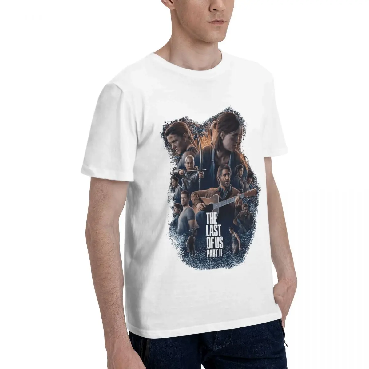 Game The Last Of Us Part II Art Humor Graphic Men's Basic Short Sleeve T-Shirt Graphic Cool home Tees Tops
Game The Last Of Us Part II Art Humor Graphic Men's Basic Short Sleeve T-Shirt Graphic Cool home Tees Tops
