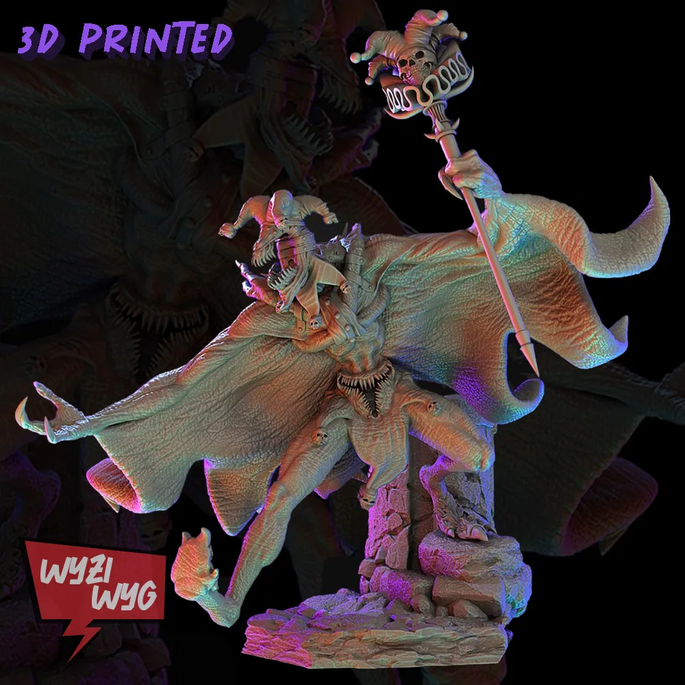 Demon Sorcerer Miniature, Beast Creature Wizard Figure, HD 3D Printed Resin Model, Action Shaman Proxy for Tabletop, Wargame DnD
Demon Sorcerer Miniature, Beast Creature Wizard Figure, HD 3D Printed Resin Model, Action Shaman Proxy for Tabletop, Wargame DnD