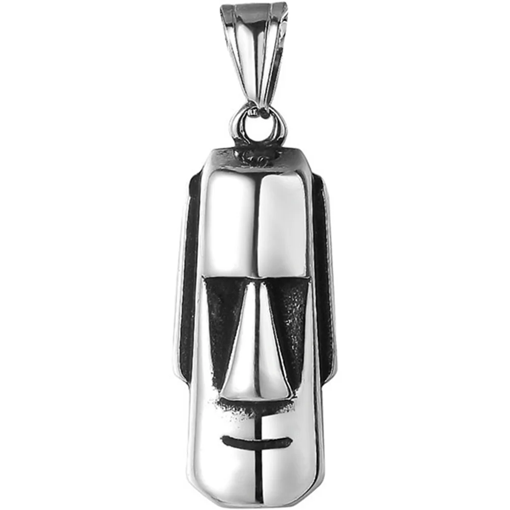 Headpiece Jewelry Easter Island Head Pendants Necklace Charms Stainless Steel New Year Man
Headpiece Jewelry Easter Island Head Pendants Necklace Charms Stainless Steel New Year Man