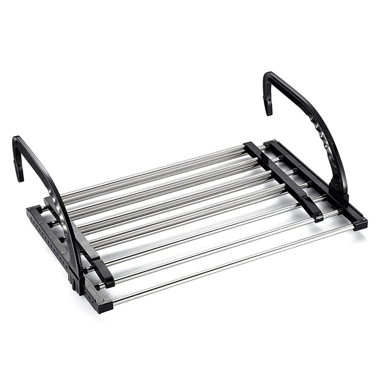 2X Radiator Clothes Airers Balcony Cloth Drying Rack Compact Clothing Drying Rack Stainless Steel
2X Radiator Clothes Airers Balcony Cloth Drying Rack Compact Clothing Drying Rack Stainless Steel