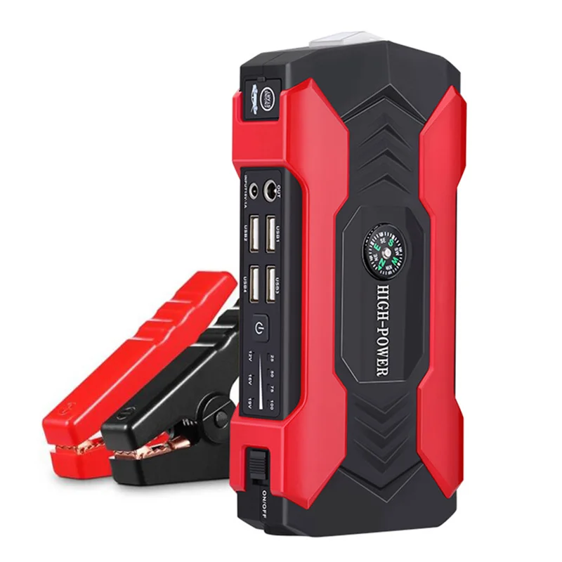 

600A Car Battery Jump Starter Power Bank Portable Auto Charger Start Device 20Ah For 12V Car Diesel Car Emerg Starting Booster