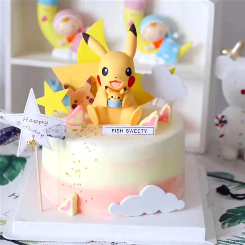 Anime Pika Action Figure Toys Cute Model Pvc Pokémon Cake Elves Ball Toys for Children Collectibles Birthday Decoration Kids
Anime Pika Action Figure Toys Cute Model Pvc Pokémon Cake Elves Ball Toys for Children Collectibles Birthday Decoration Kids