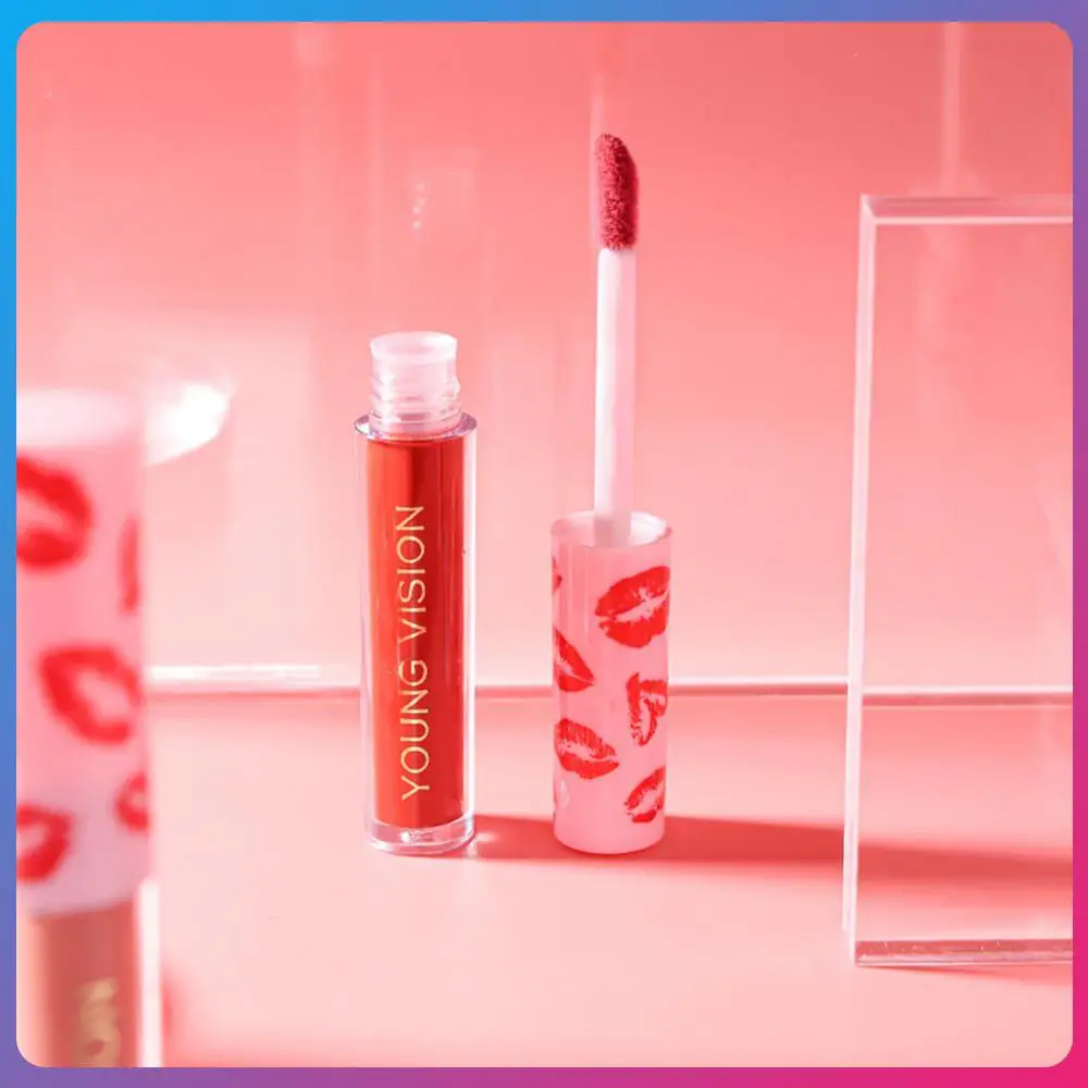 

Non-stick Cup Lip Gloss Liquid Lipstick Moisture Lipgloss 12 Colors Waterproof Lasting Colored Lip Glaze Lips Makeup Cosmetics