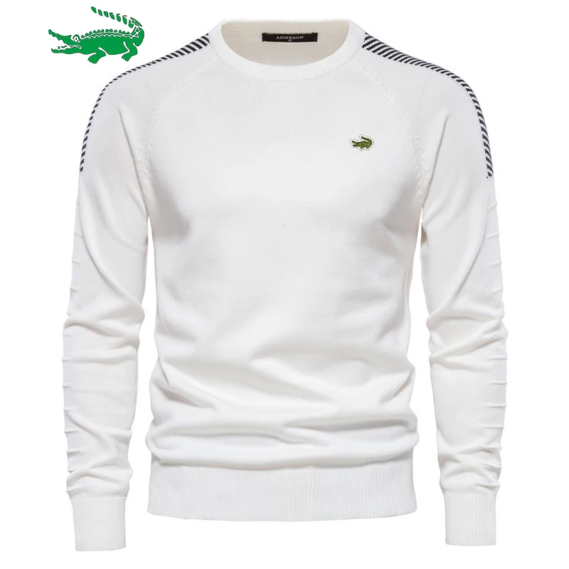 CARTELO High Quality New Mens Boys Winter Stripe Sweater Thick Warm Pullovers Men O-neck Basic Casual Slim Comfortable Sweaters
CARTELO High Quality New Mens Boys Winter Stripe Sweater Thick Warm Pullovers Men O-neck Basic Casual Slim Comfortable Sweaters