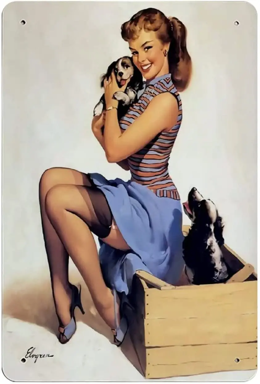 Woman And Her Loyal Friend Metal Tin Sign, Vintage Plaque Poster Garage Bar Home Wall Decor 8 X 12 Inches
Woman And Her Loyal Friend Metal Tin Sign, Vintage Plaque Poster Garage Bar Home Wall Decor 8 X 12 Inches