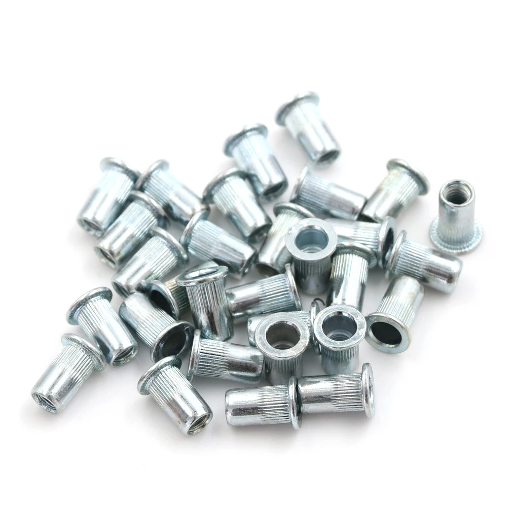 30pcs Insert Nutsert Knurled Nuts Cap Rivnut Threaded Flat Head Rivet Insert Nutsert M5 Thread Blue White Zinc Rivet Nut
30pcs Insert Nutsert Knurled Nuts Cap Rivnut Threaded Flat Head Rivet Insert Nutsert M5 Thread Blue White Zinc Rivet Nut