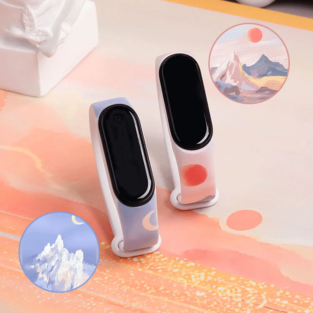 Ремешок Starry Sky для Xiaomi Miband 4 5 6 7, силиконовый браслет Miband 7 mi Band 6 Miband 5 Miband 4 Correa для Miband 7 6 5 3
Ремешок Starry Sky для Xiaomi Miband 4 5 6 7, силиконовый браслет Miband 7 mi Band 6 Miband 5 Miband 4 Correa для Miband 7 6 5 3