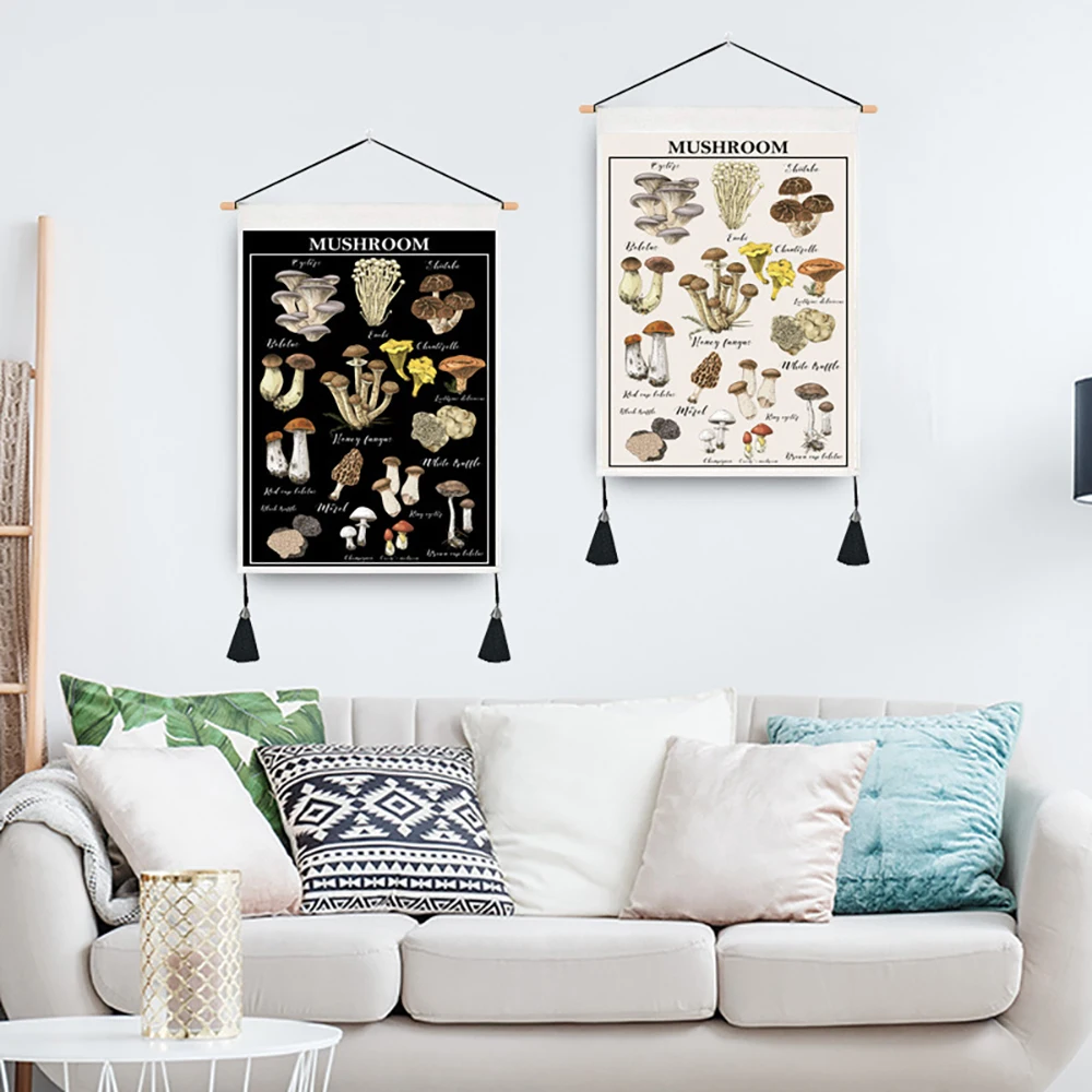 Mushroom Tapestry Black and White Tapestry Aesthetic Tapestry Vertical Tapestries Colorful Chart Tapestry Wall Hanging for Room
Mushroom Tapestry Black and White Tapestry Aesthetic Tapestry Vertical Tapestries Colorful Chart Tapestry Wall Hanging for Room