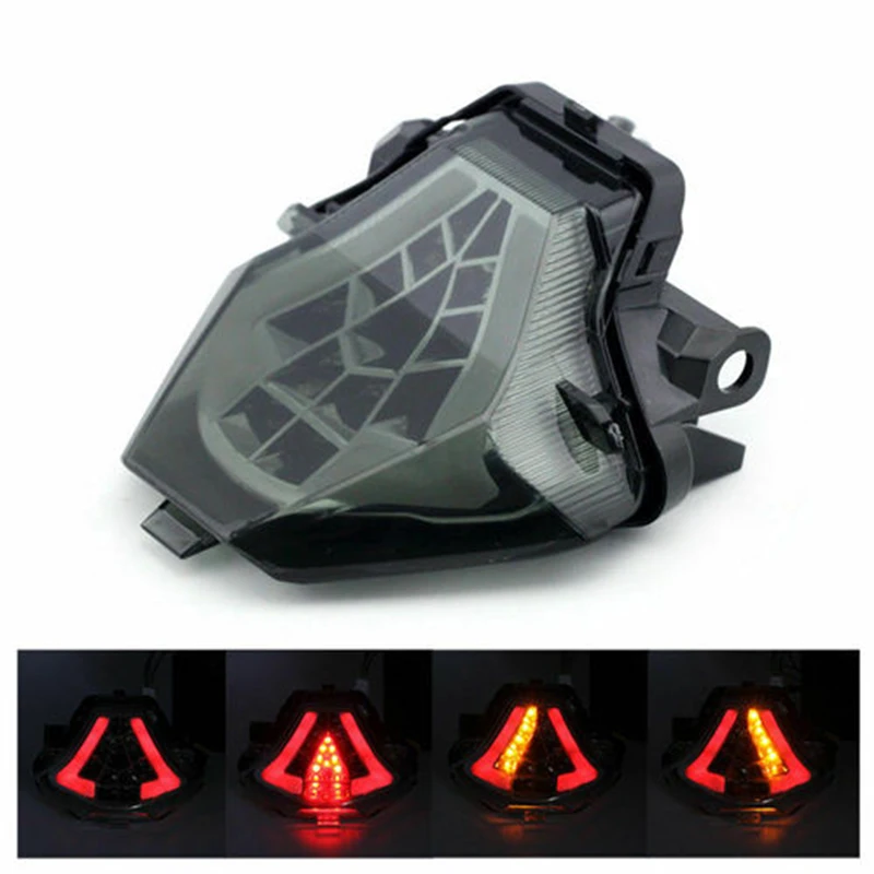 For Yamaha R3 R25 MT07 MT-07 MT 07 25 03 Rear Tail LED Running Flashing Light Stop Brake Blinker LED Turn Signals Flasher 
For Yamaha R3 R25 MT07 MT-07 MT 07 25 03 Rear Tail LED Running Flashing Light Stop Brake Blinker LED Turn Signals Flasher