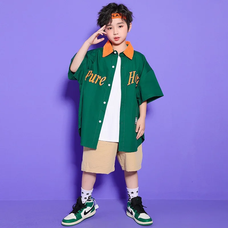 Kids Boys Girls Streetwear Fashion Hip Hop Jazz Dance Clothing Short Sleeve Shirt Shorts Sets Children Sport Tracksuits
Kids Boys Girls Streetwear Fashion Hip Hop Jazz Dance Clothing Short Sleeve Shirt Shorts Sets Children Sport Tracksuits