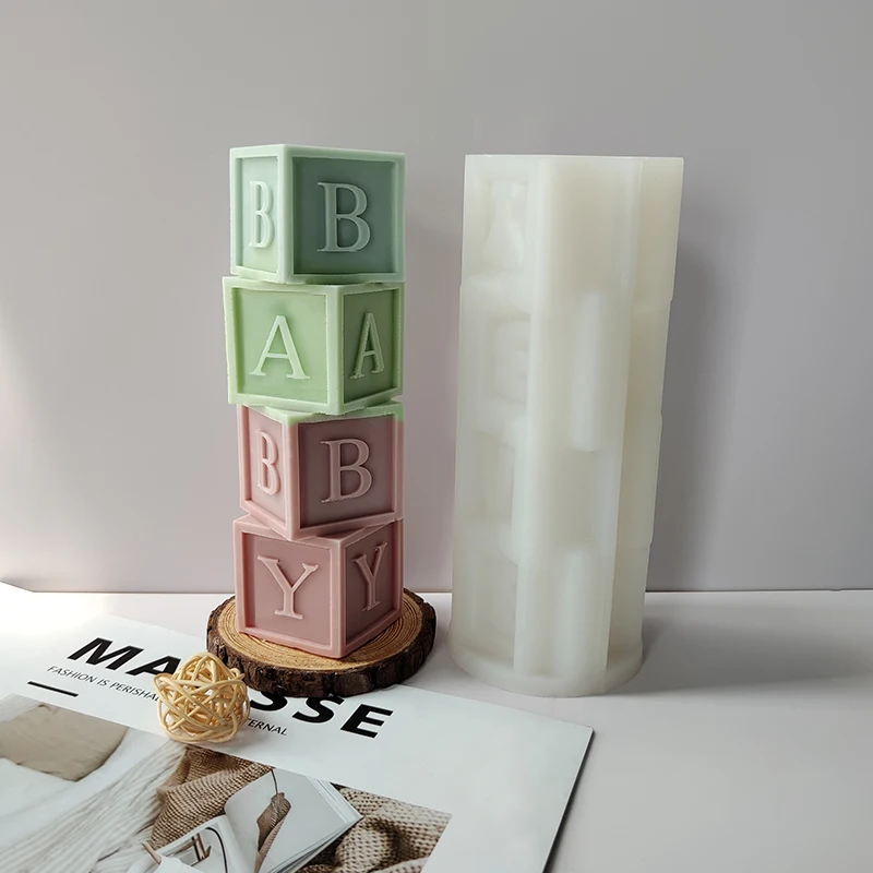 Baby Rubik's Cube Scented Candle Mold Handmade Scented Soap Silicone Mold Home Decoration Gift
Baby Rubik's Cube Scented Candle Mold Handmade Scented Soap Silicone Mold Home Decoration Gift