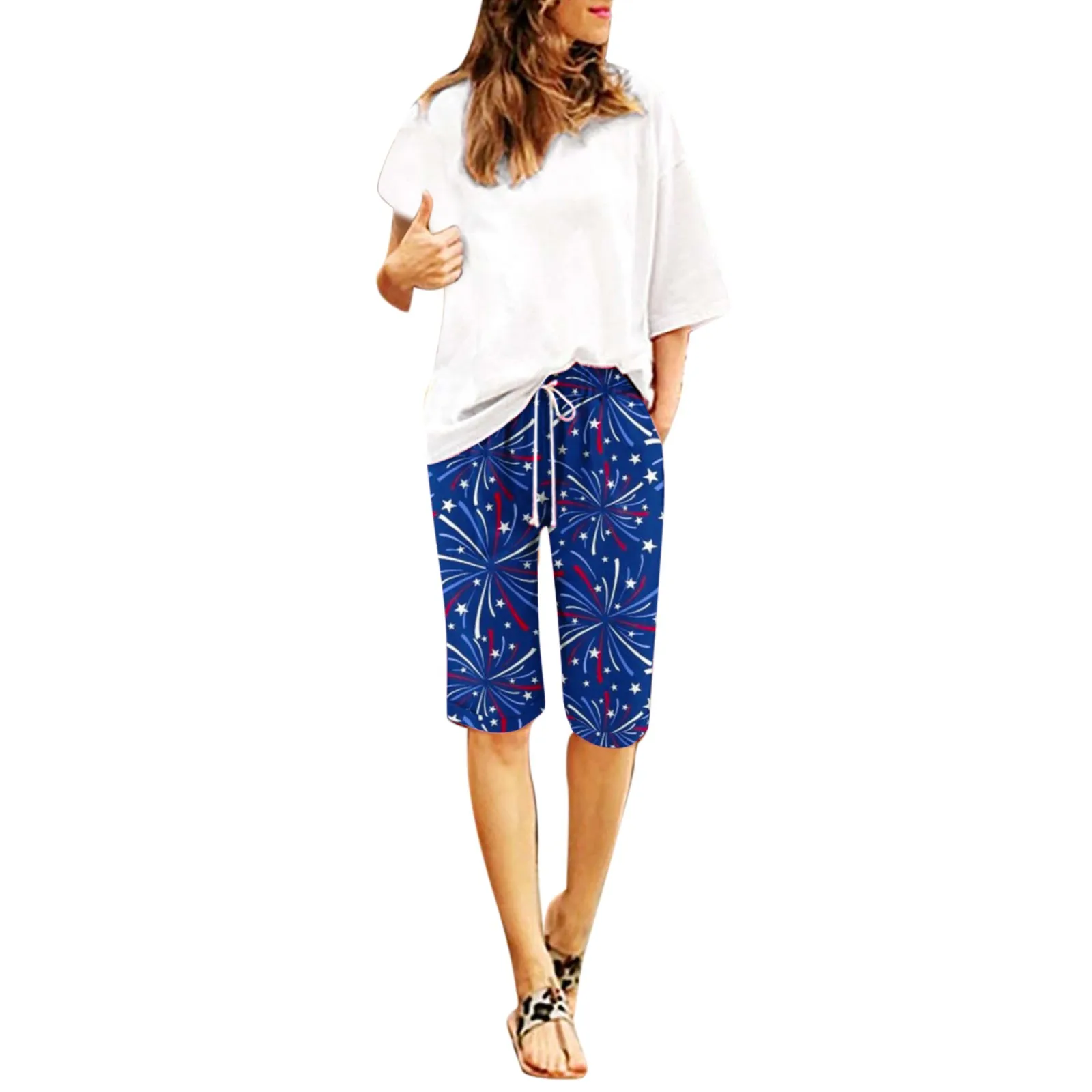 Shorts Women's Summer Drawstring Dot Point Print Five-point Pants High Waist Elastic Sport Jogging Beach Short Trousers Bottoms
Shorts Women's Summer Drawstring Dot Point Print Five-point Pants High Waist Elastic Sport Jogging Beach Short Trousers Bottoms