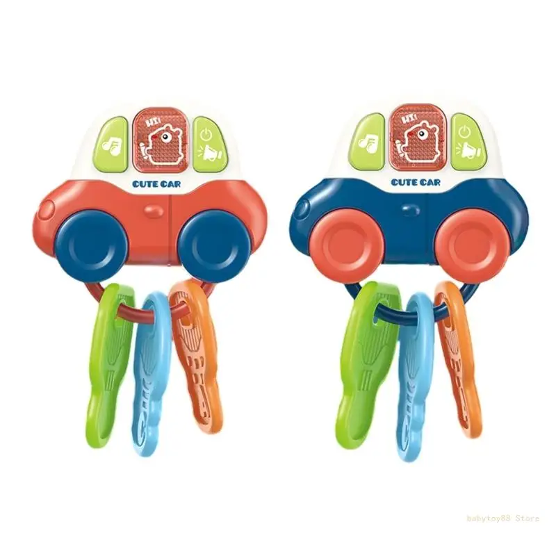 Y4UD Infant Music Car Toy Soothe Pacifier Handhold Musical Rattle Food Grade Teether
Y4UD Infant Music Car Toy Soothe Pacifier Handhold Musical Rattle Food Grade Teether