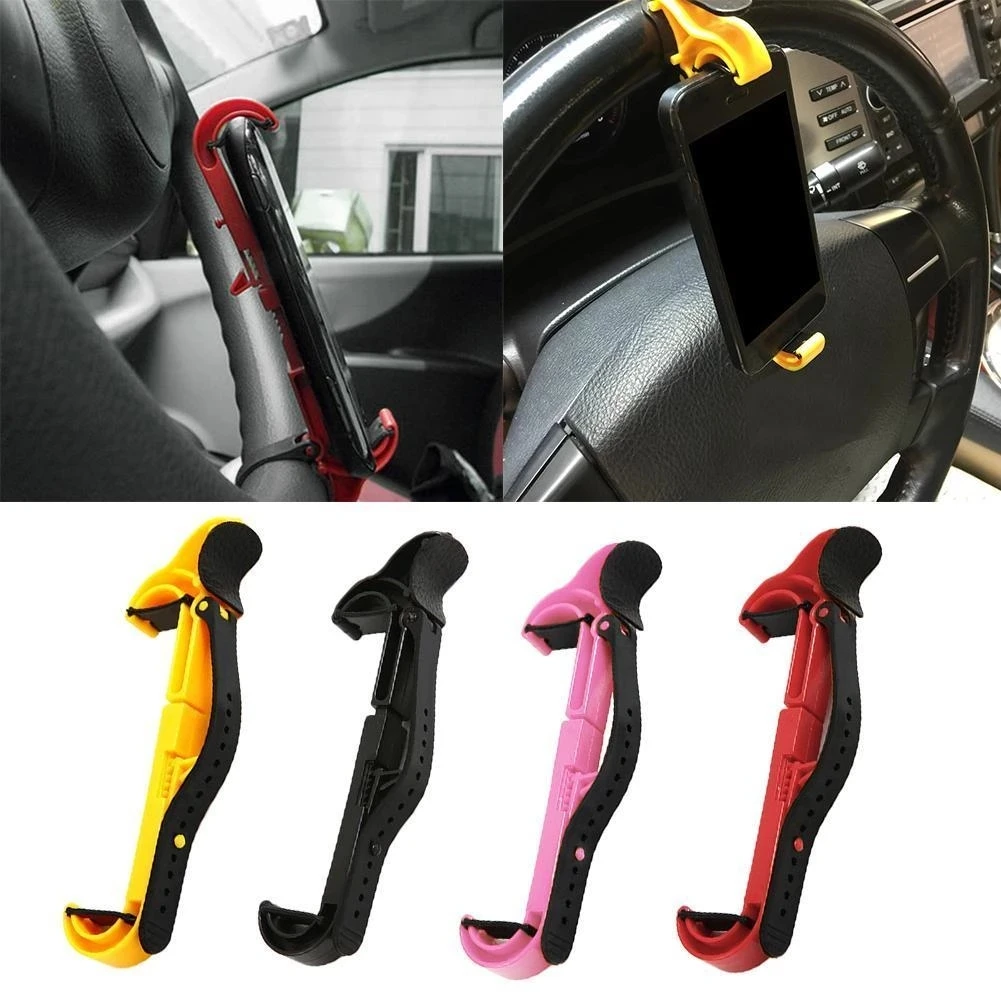 Car Steering Wheel Telescopic Phone Holder Stand Universal Bike Handlebar GPS Navigation Mobile Phone Bracket Clip
Car Steering Wheel Telescopic Phone Holder Stand Universal Bike Handlebar GPS Navigation Mobile Phone Bracket Clip