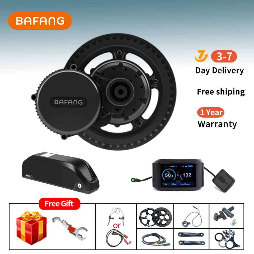 Bafang 36V 250W BBS01B Kit Средний приводной двигатель, мощный центральный EBike 36V 15.6Ah литиевый аккумулятор 18650 Cell
Bafang 36V 250W BBS01B Kit Средний приводной двигатель, мощный центральный EBike 36V 15.6Ah литиевый аккумулятор 18650 Cell
