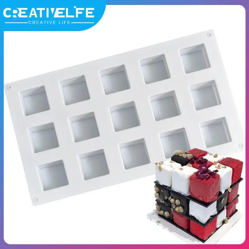Withstand High Temperature And Low Temperature Silicone Molds Silicone Square Ice Mold Strong Applicability Mold Cake Decoration
Withstand High Temperature And Low Temperature Silicone Molds Silicone Square Ice Mold Strong Applicability Mold Cake Decoration