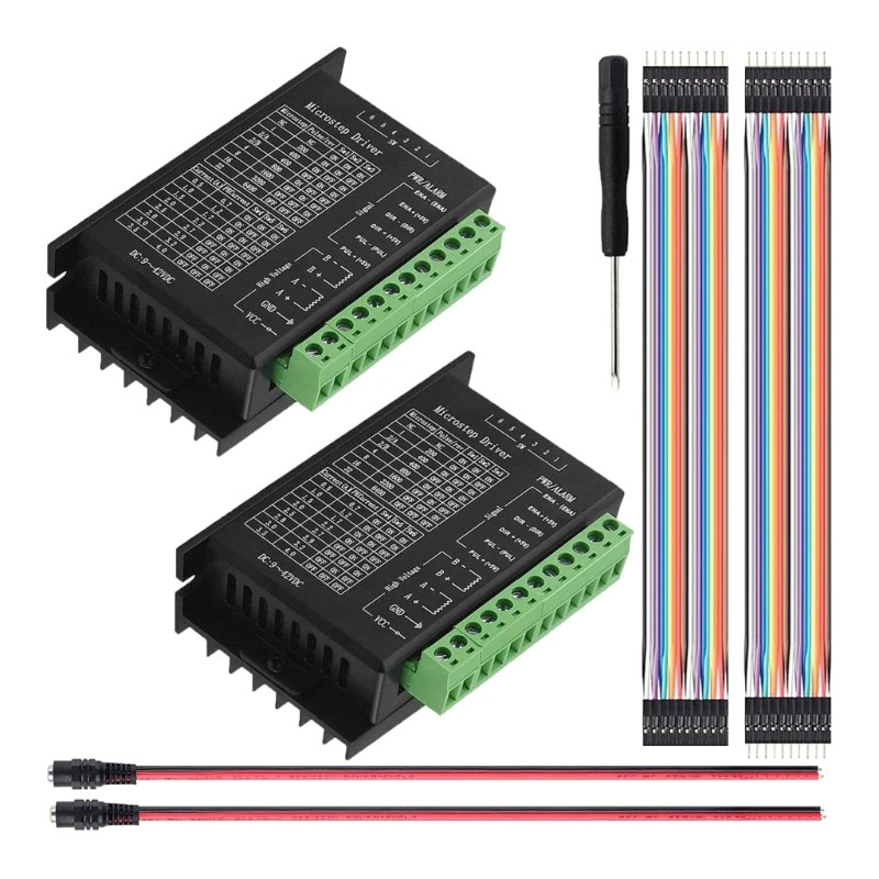 CNCStepper Motor Driver DC9-60V 32 Subdivision Stepper Motor CNCControllers Microstep Driver for 3D Printer DropShipping
CNCStepper Motor Driver DC9-60V 32 Subdivision Stepper Motor CNCControllers Microstep Driver for 3D Printer DropShipping