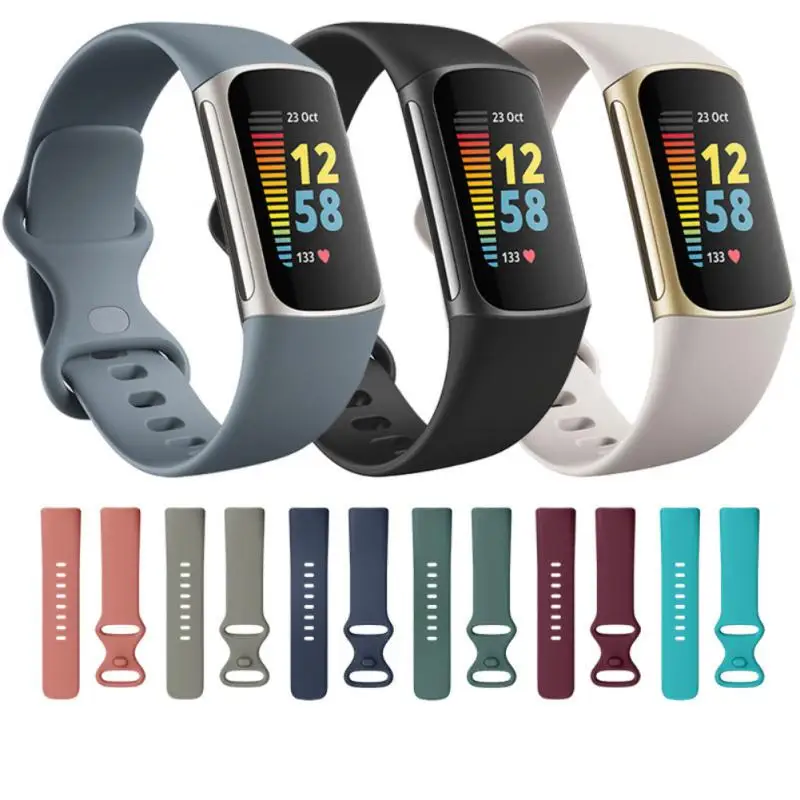 2023 Soft Silicone Watch Bands For Fitbit Charge 5 Fitness & Health Tracker,Official Watch Strap For Fitbit Charge 5
2023 Soft Silicone Watch Bands For Fitbit Charge 5 Fitness & Health Tracker,Official Watch Strap For Fitbit Charge 5