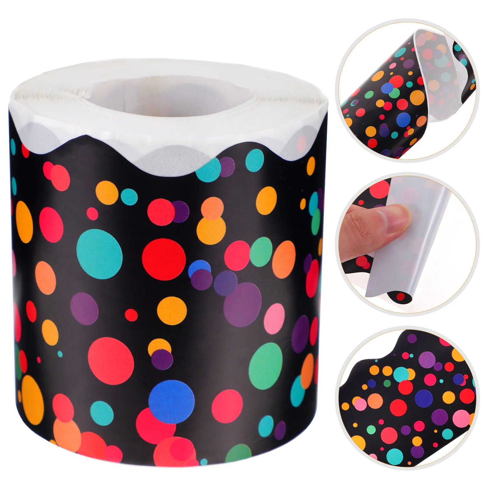 Colorful Polka Dot Stickers Blackboard Removable Border Trim Borders Classroom Bulletin
Colorful Polka Dot Stickers Blackboard Removable Border Trim Borders Classroom Bulletin