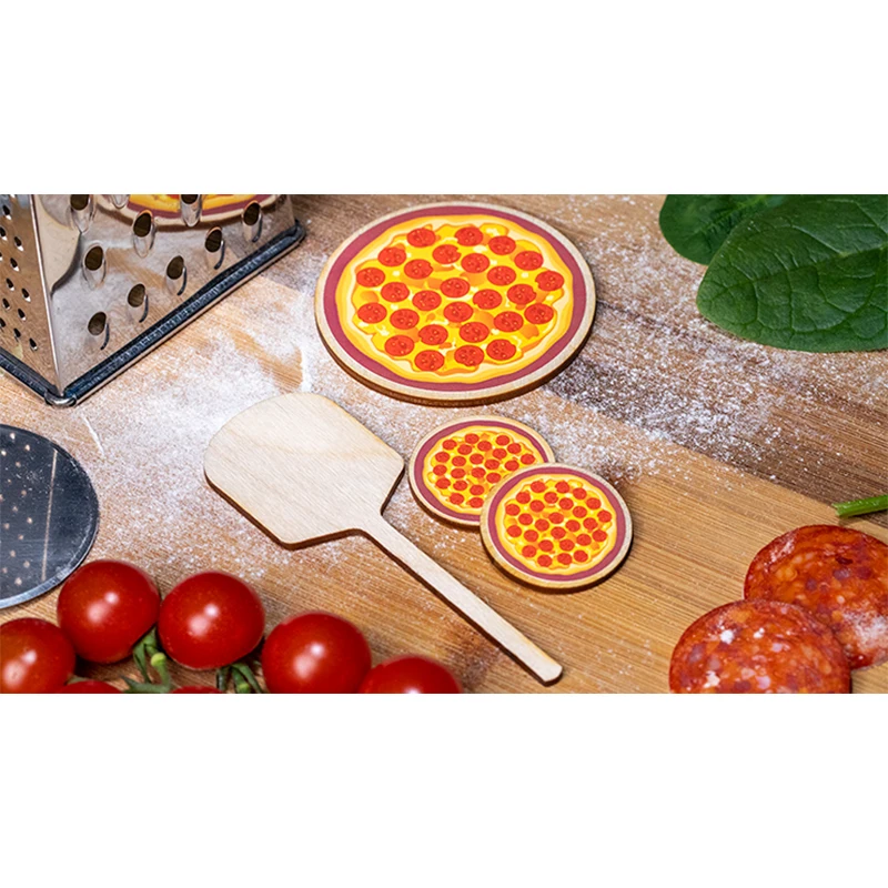Pizza Paddle By Rob Thompson Magic Tricks for Professional Magician Illusion Props Mentalism Classic Toy Funny
Pizza Paddle By Rob Thompson Magic Tricks for Professional Magician Illusion Props Mentalism Classic Toy Funny
