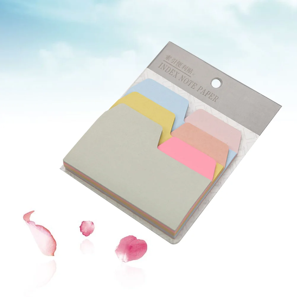 1 Pack of 90pcs Creative 6-Color Note Papers Divider Memo Pads for Office Supplies
1 Pack of 90pcs Creative 6-Color Note Papers Divider Memo Pads for Office Supplies