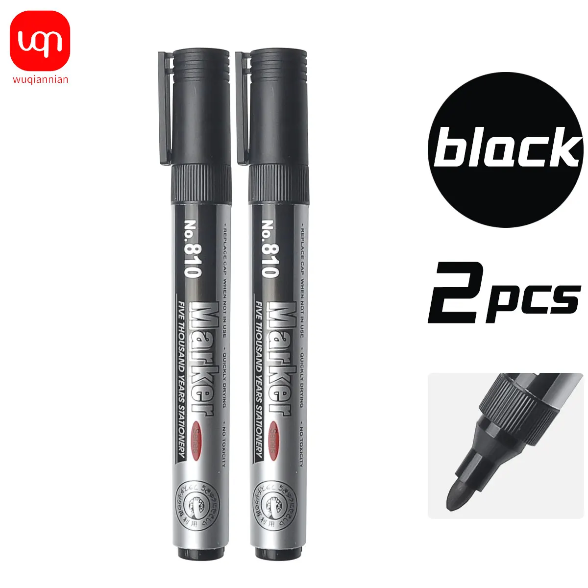 Маркеры WQN перманентные черные
Маркеры WQN перманентные черные
