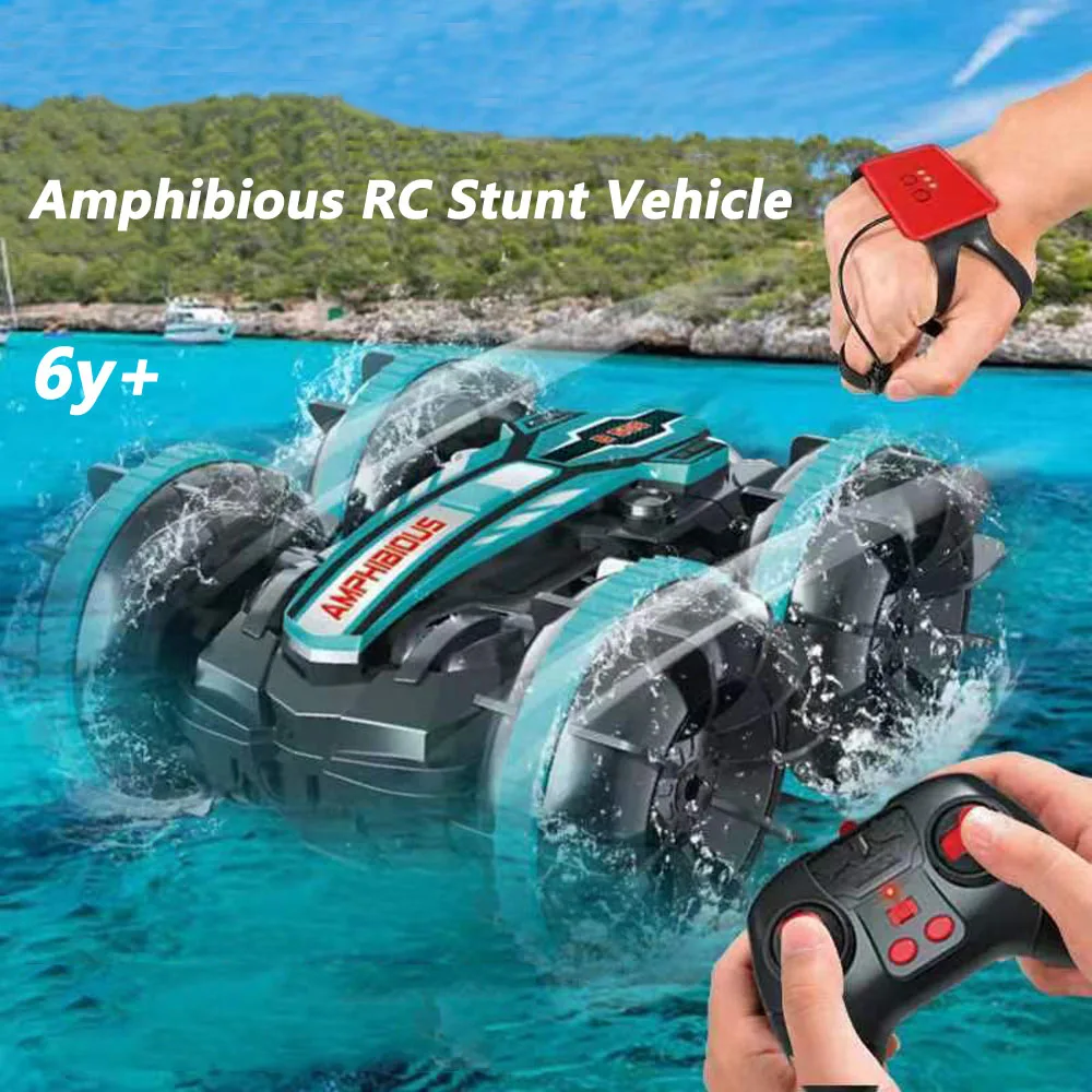 2.4G RC Car Toys 4wd Remote Control Car Amphibious Vehicle Boat Remote Control Cars Gesture Controlled Car Toy For Kid Children
2.4G RC Car Toys 4wd Remote Control Car Amphibious Vehicle Boat Remote Control Cars Gesture Controlled Car Toy For Kid Children