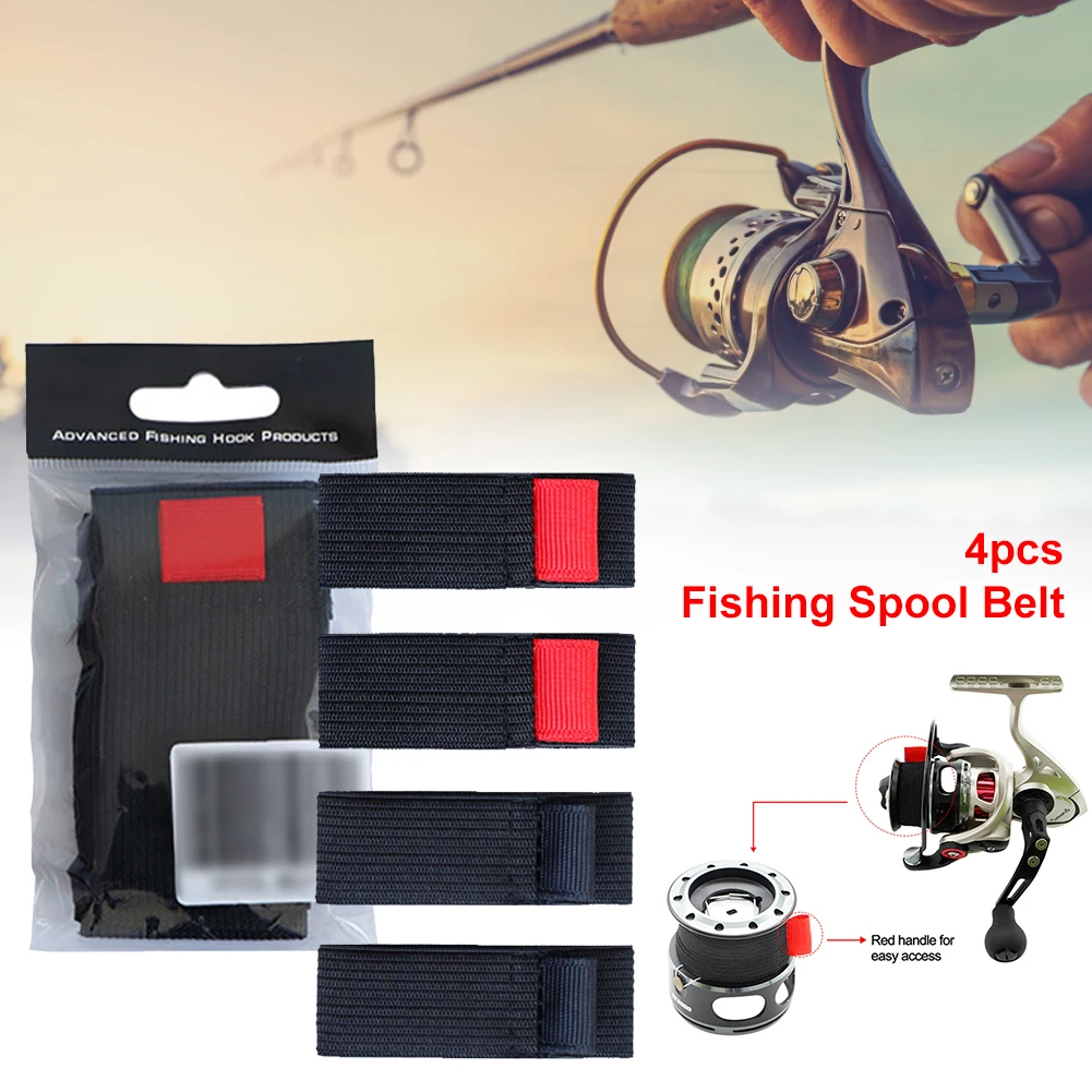 Hot Sale 4Pcs Fishing Spool Belt Durable Elastic Fishing Spinning Reel Protection Band Fishing Tackles Accessories S/M/L/XL
Hot Sale 4Pcs Fishing Spool Belt Durable Elastic Fishing Spinning Reel Protection Band Fishing Tackles Accessories S/M/L/XL