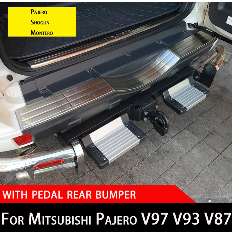 With Pedal Rear Bumper For Mitsubishi Pajero Bumper Modification V97 V93 V87 V73 Pajero Accessories Rear Bumper Pedal
With Pedal Rear Bumper For Mitsubishi Pajero Bumper Modification V97 V93 V87 V73 Pajero Accessories Rear Bumper Pedal