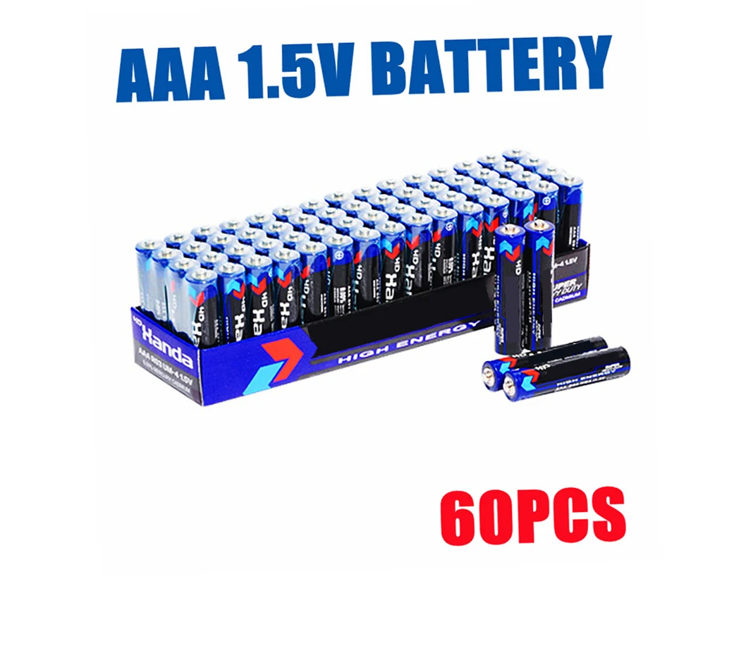 1.5V AAA No. 7 carbon zinc manganese 1.5v children's toy ordinary R03 dry battery source wholesale manufacturer No. 7 battery
1.5V AAA No. 7 carbon zinc manganese 1.5v children's toy ordinary R03 dry battery source wholesale manufacturer No. 7 battery