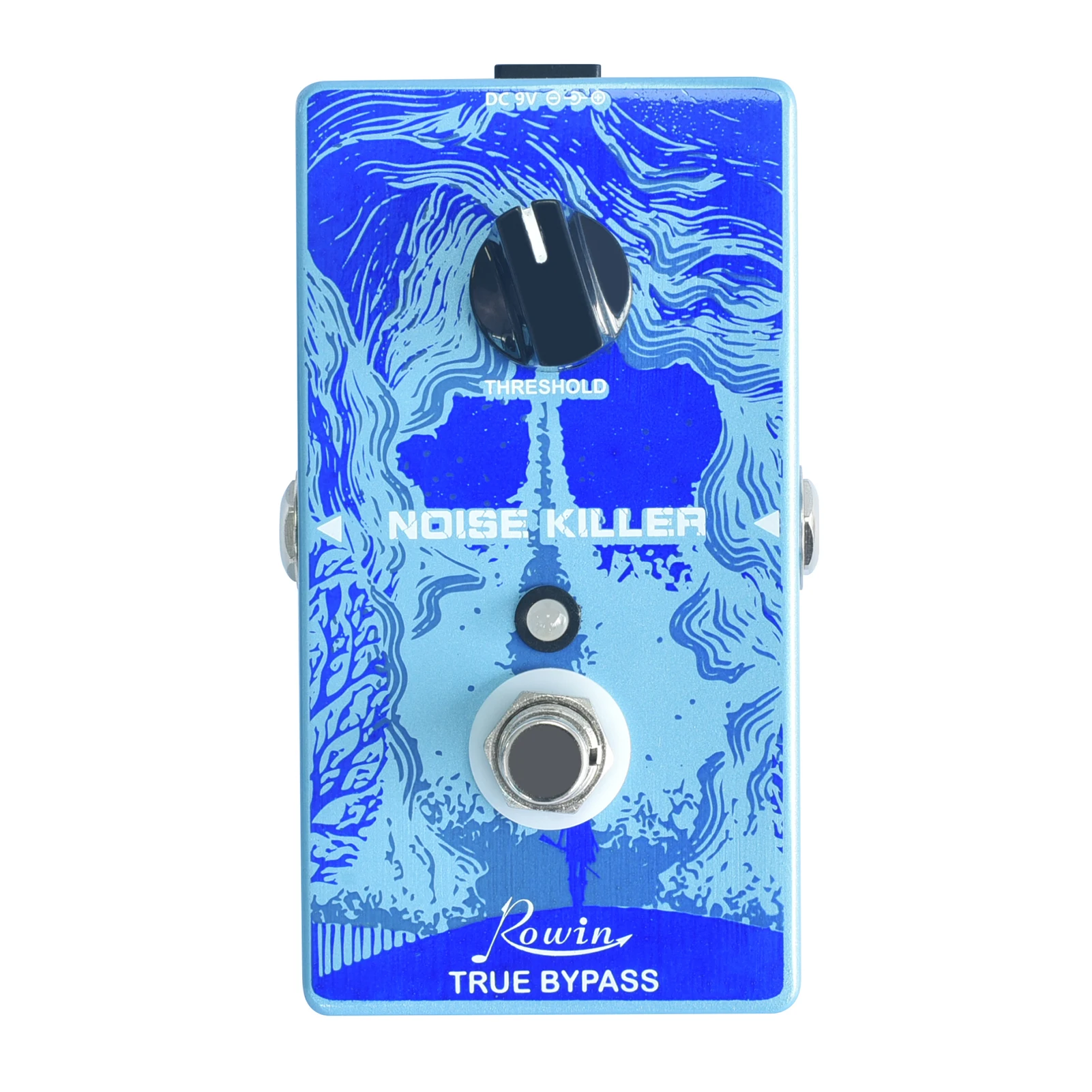 

Rowin RE-03 Noise Killer Pedal True Bypass Noise Gate Guitar Effect Pedals with Threshold Control Knob for Electric Guitar Bass