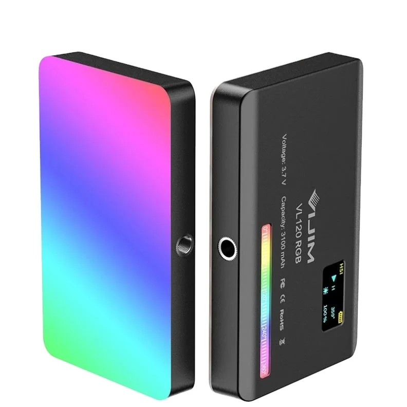 Ulanzi VL120 RGB светильник светодиодсветильник лампа полноцветная двухцветная панельная лампа для студийной съемки YouTube
Ulanzi VL120 RGB светильник светодиодсветильник лампа полноцветная двухцветная панельная лампа для студийной съемки YouTube