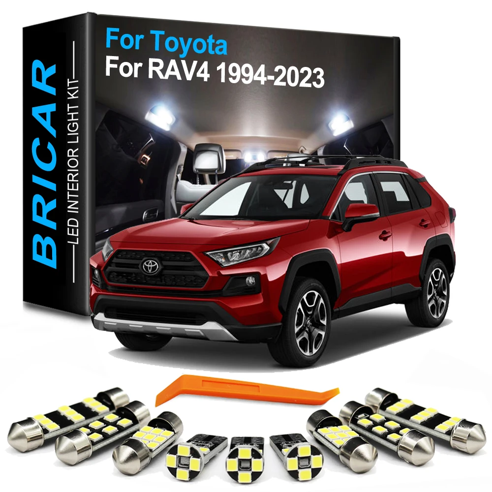 Bricar Canbus For Toyota RAV4 MK1 MK2 MK3 MK4 MK5 I II III IV V 1994-2019 2020 2021 2022 2023 Car Interior LED Bulb Light Kit
Bricar Canbus For Toyota RAV4 MK1 MK2 MK3 MK4 MK5 I II III IV V 1994-2019 2020 2021 2022 2023 Car Interior LED Bulb Light Kit