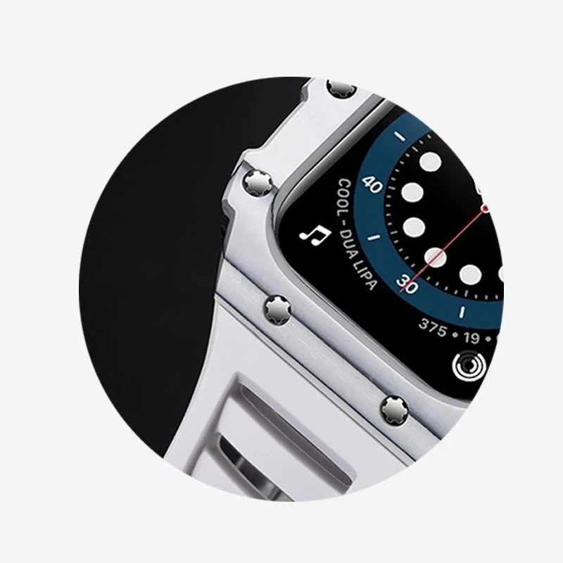 Carbon Fiber Case For Apple Watch Series 8 7 41mm 45mm Luxury Ceramic Stainless Steel Modification Kit For iWatch 654 SE 40 44mm
Carbon Fiber Case For Apple Watch Series 8 7 41mm 45mm Luxury Ceramic Stainless Steel Modification Kit For iWatch 654 SE 40 44mm