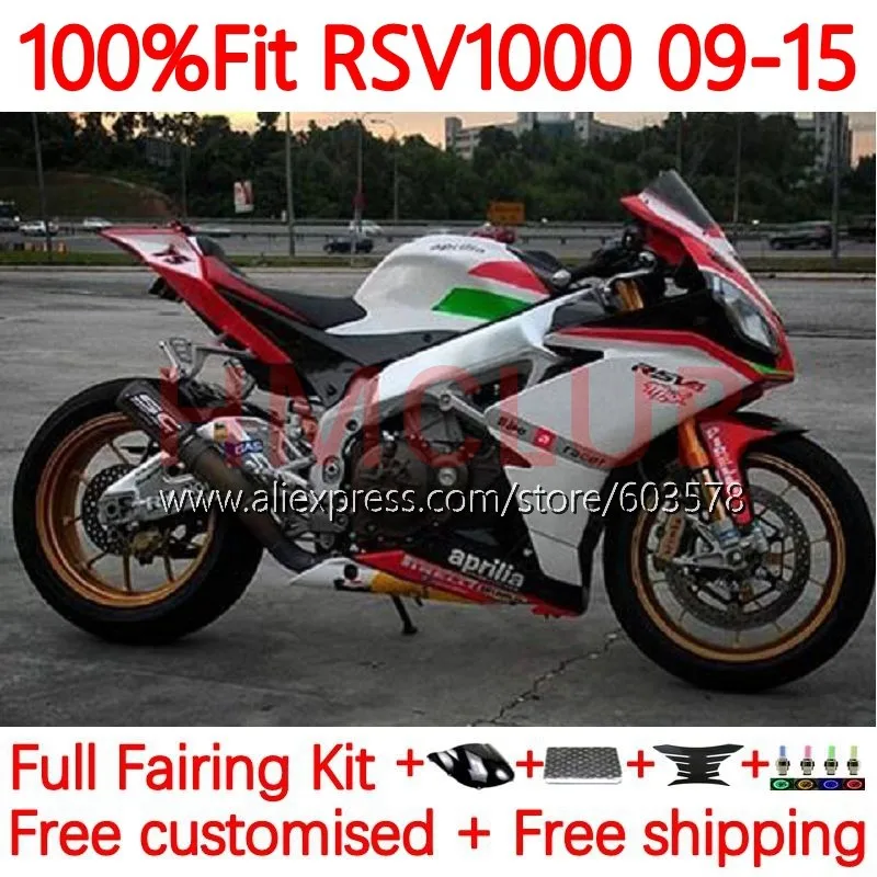 Injection For Aprilia RS4 RSV 1000 R RSV1000 2010 2011 2012 2013 2015 RSV1000R 09 10 11 12 13 14 15 Fairing 161No.45 gloss white
Injection For Aprilia RS4 RSV 1000 R RSV1000 2010 2011 2012 2013 2015 RSV1000R 09 10 11 12 13 14 15 Fairing 161No.45 gloss white