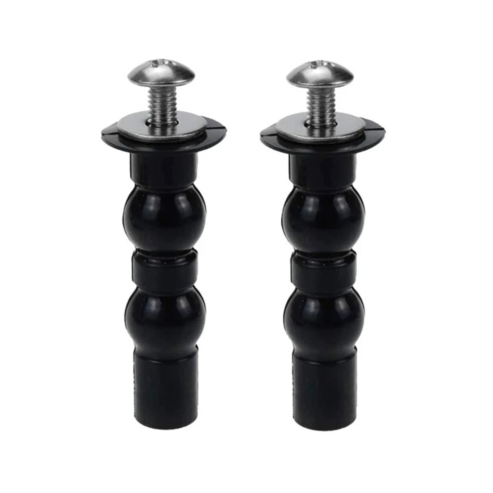 2 Pack of Highly Compatible Toilet Hinge Screws Expanding Rubber Bolt Top Nuts Simple and Quick Installation Process
2 Pack of Highly Compatible Toilet Hinge Screws Expanding Rubber Bolt Top Nuts Simple and Quick Installation Process