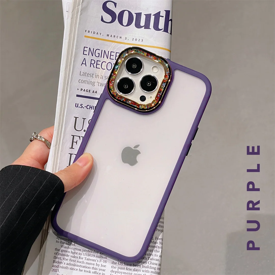 Glitter Diamond Camera Frame Case For iphone 14 Pro Max 14 Pro 14 Plus Root Go Acrylic Metal Button Skin Protect For 13 12 pro
Glitter Diamond Camera Frame Case For iphone 14 Pro Max 14 Pro 14 Plus Root Go Acrylic Metal Button Skin Protect For 13 12 pro