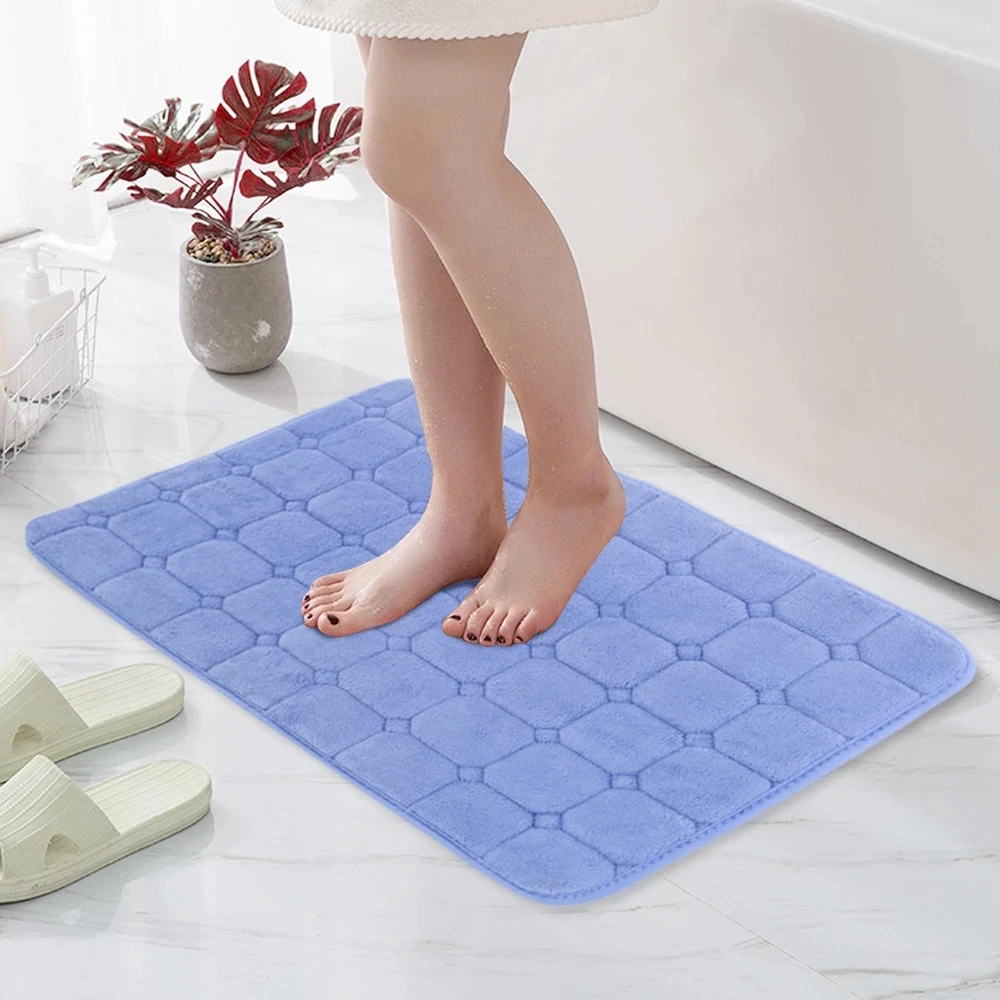 Memory Foam Coral Fleece Carpet Bathroom Mat Non-slip Bathtub Side Floor Rug Shower Room Doormat Strong Water Absorption Pad
Memory Foam Coral Fleece Carpet Bathroom Mat Non-slip Bathtub Side Floor Rug Shower Room Doormat Strong Water Absorption Pad