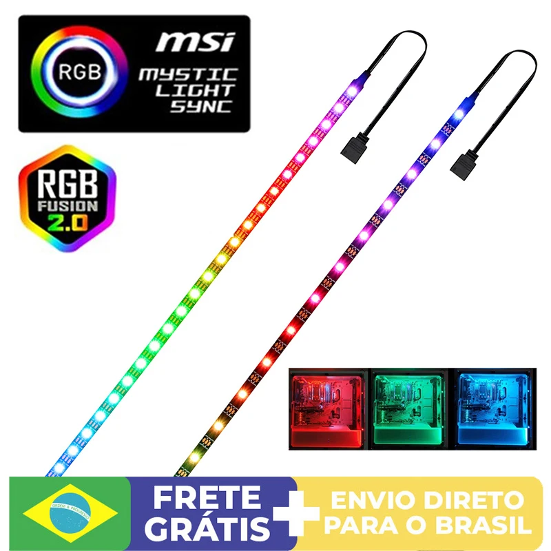 5V 3 Pin RGB LED Strip Control Panel Track Mainboard PC LED Headers for ASUS AURA SYNC/MSI Mystic Light Sync
5V 3 Pin RGB LED Strip Control Panel Track Mainboard PC LED Headers for ASUS AURA SYNC/MSI Mystic Light Sync
