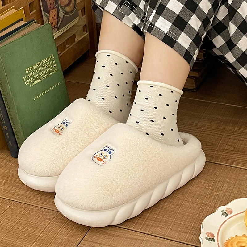Women Cute Home Slippers Man Carton House Winter Slippers Women Slides Lover Flat With Slippers Short Plush Bedroom House Shoes
Women Cute Home Slippers Man Carton House Winter Slippers Women Slides Lover Flat With Slippers Short Plush Bedroom House Shoes