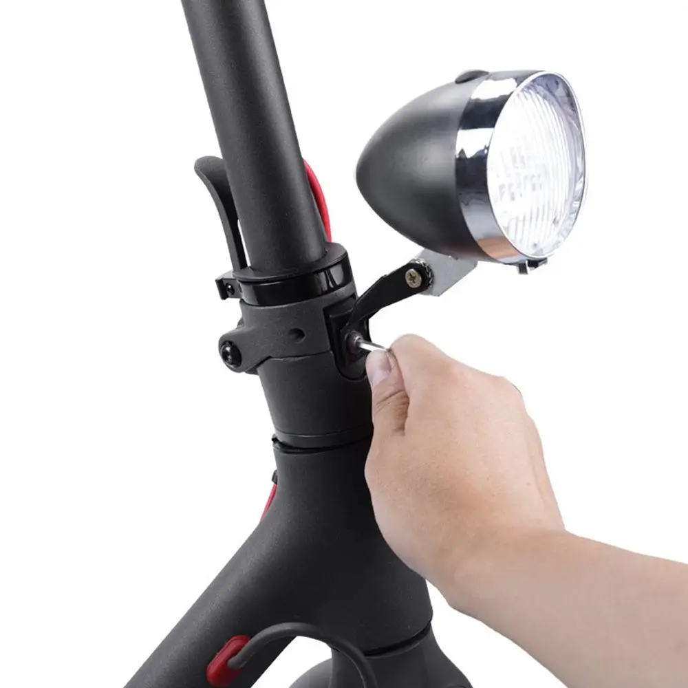 Водонепроницаемая Ночная лампа, портативная сигнальная лампа для электрического скутера, передняя фара, запчасти для ремонта фар для Xiaomi ...