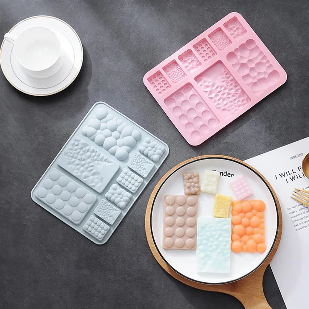 Chocolate Silicone Mold DIY Waffle Mousse Candy Cake Bakeware Non-stick Silicone Kitchenware 20*15*1cm Baking Mold C2T3
Chocolate Silicone Mold DIY Waffle Mousse Candy Cake Bakeware Non-stick Silicone Kitchenware 20*15*1cm Baking Mold C2T3