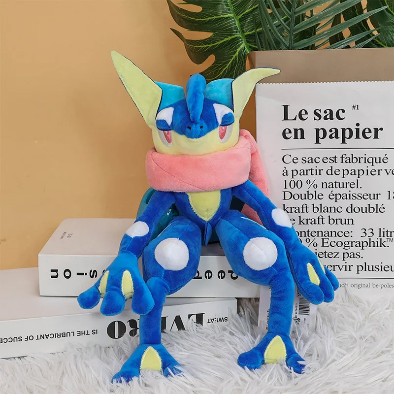 33cm Greninja Pokemon Plush Toys Anime Doll Cute Ornament Pokémon Cartoon Stuffed Plushie Pillow Gift for Children Christmas
33cm Greninja Pokemon Plush Toys Anime Doll Cute Ornament Pokémon Cartoon Stuffed Plushie Pillow Gift for Children Christmas