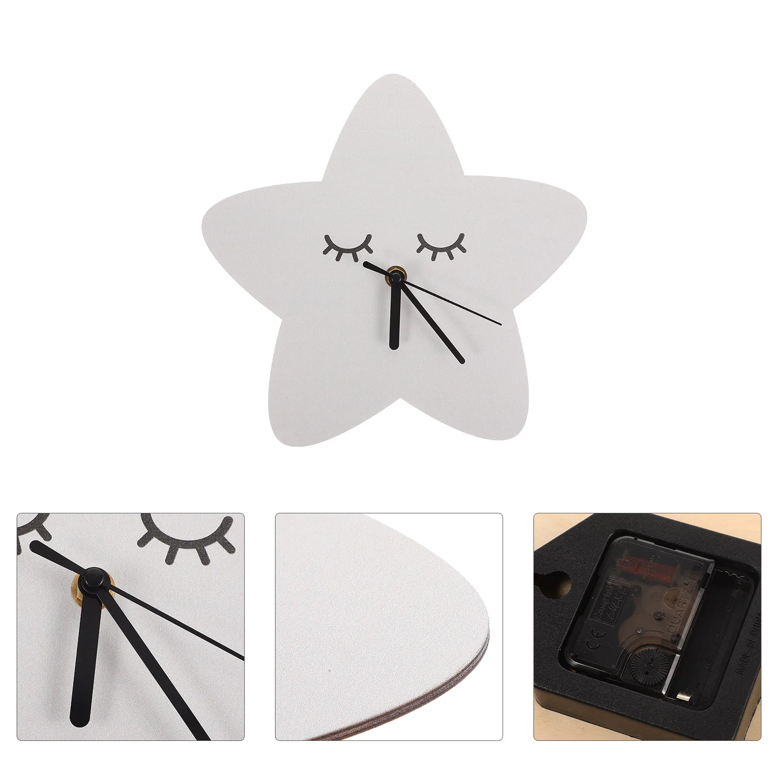 Clock Wall Star Mute Hanging Silent Decorative Cartoon Bedroom Decoration Room Gifts Modern Office Kids Digit Plastic Digital
Clock Wall Star Mute Hanging Silent Decorative Cartoon Bedroom Decoration Room Gifts Modern Office Kids Digit Plastic Digital