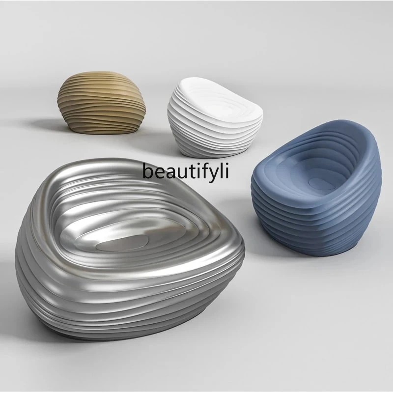 zqOutdoor Fiberglass Lounge Chair Thread Wing Chair Art Personality Villa Balcony High-End Reception Negotiation
zqOutdoor Fiberglass Lounge Chair Thread Wing Chair Art Personality Villa Balcony High-End Reception Negotiation